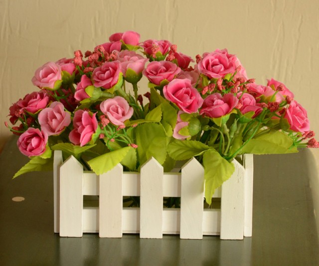 Decora la sala con flores